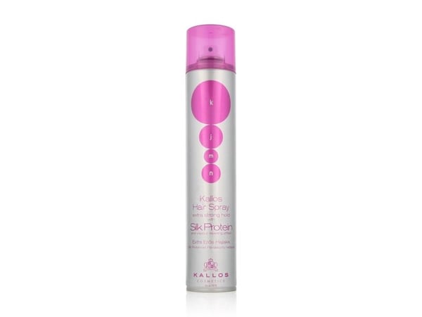 Kallos Silk Protein Hair Spray Extra Strong Hold 500 ml