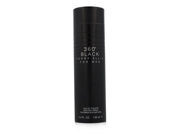 Perry Ellis 360° Black for Men Eau De Toilette 100 ml (man)