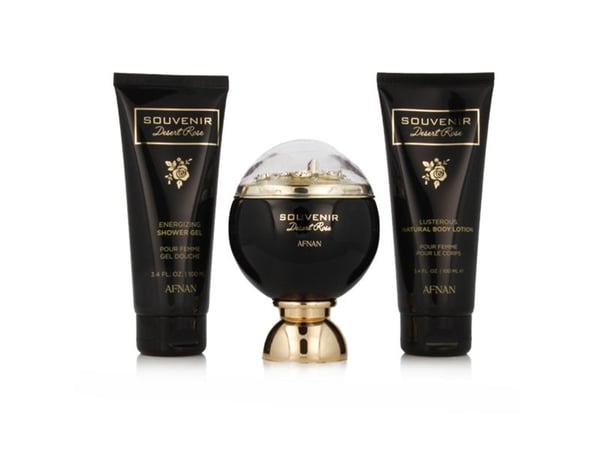 Afnan Souvenir Desert Rose-sett W 100 ml (sett I)