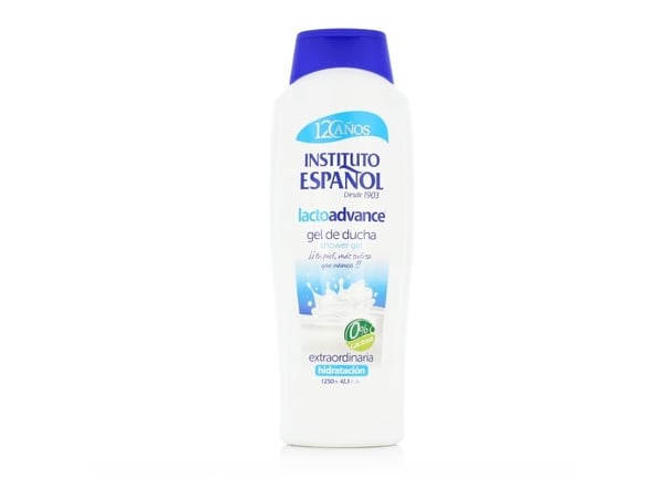 Instituto Español Lacto Advance, Duschgel, Vuxna, Kropp, 1250 ml, Flaska, Fuktgivande, Utjämnande