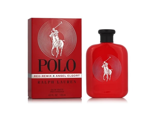 Ralph Lauren Herreparfyme Ralph Lauren EDT Polo Red Remix &amp; Ansel Elgort 125 ml