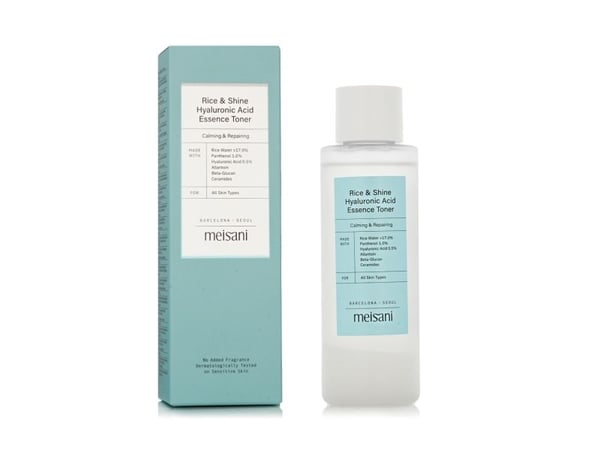 Meisani Rice & Shine hyaluronsyre essence toner 150 ml