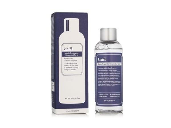 Dearklairs Supple Preparation Unscented Toner 6.08 Fl Oz - Lightweight Essential