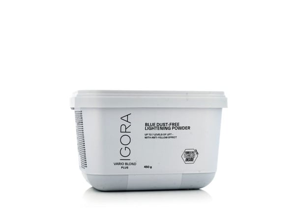 Schwarzkopf Professional Igora Vario Blonde Plus Blue støvfri lysningspulver 450 g