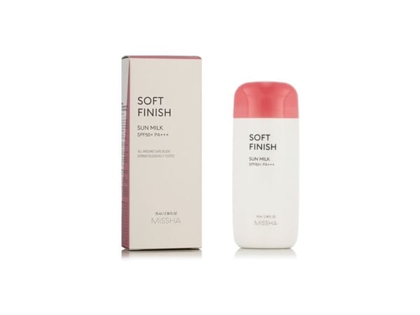 Missha Soft Finish Sun Milk SPF50+ PA+++ 70 ml