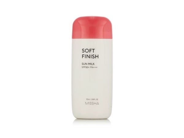 Missha Soft Finish Sun Milk SPF50+ PA+++ 70 ml