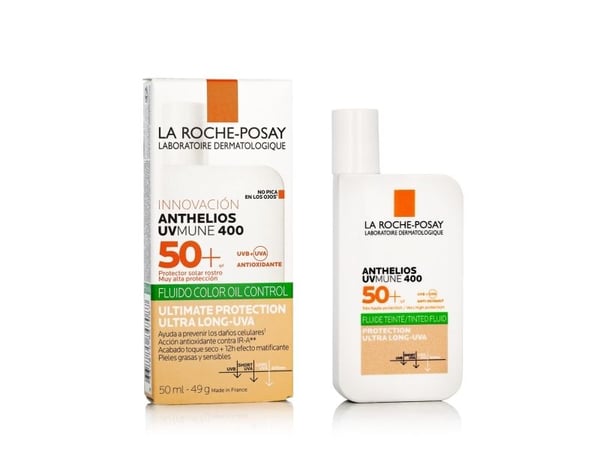 La Roche-PosayANTHELIOS UVMUNE 400 Invisible Fluid SPF50+- Oil Control Tinted Fluid