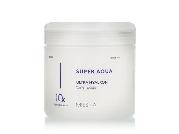 MISSHA Super Aqua Ultra Hyalron Tonerpads 90 stk