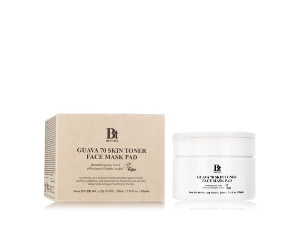 Benton Guava 70 Skin Toner ansiktsmaske-pads - 70 stk