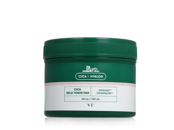 Vt cosmetics VT Cosmetics Rauhoittavat ja kuorivat tyynyt Cica Mild Toner Pad - 60 kpl - 60 kpl