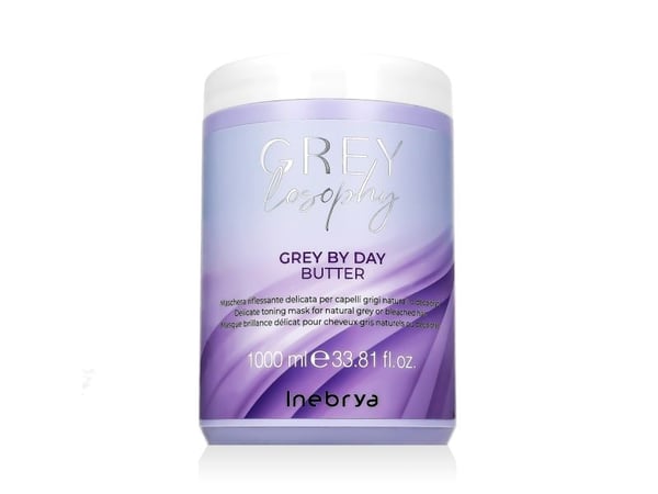 Hårmaske Reflexion Inebrya Greylosophy Grey By Day Butter