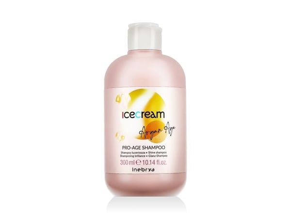 INEBRYA_Ice Cream Pro-Age glanssjampo med arganolje 300ml