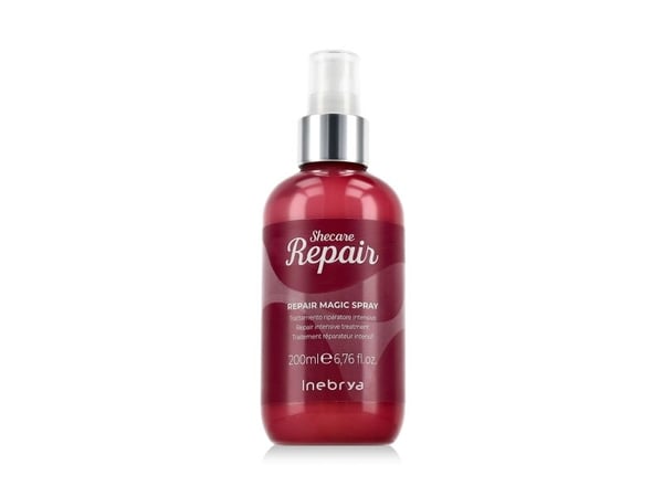 INEBRYA_Shecare Repair Magic Spray eksfolierende og beroligende spray for kjemisk skadet hår 200ml