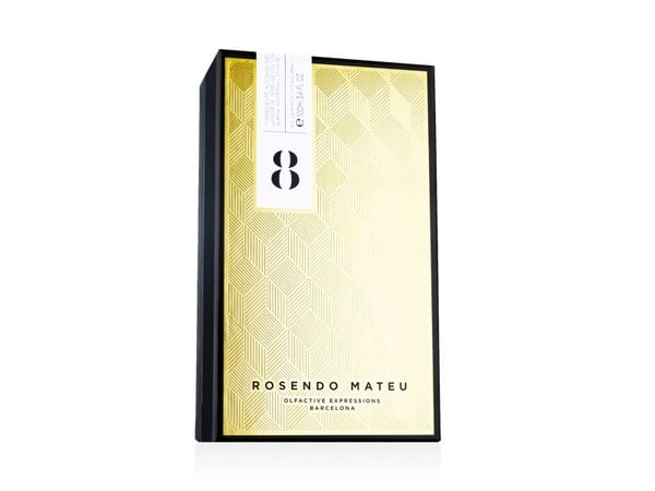 Rosendo Mateu Olfactive Expressions N°8 Hedelmäinen, meripihkainen, eksoottinen myski Eau De Parfum 100 ml (unisex)