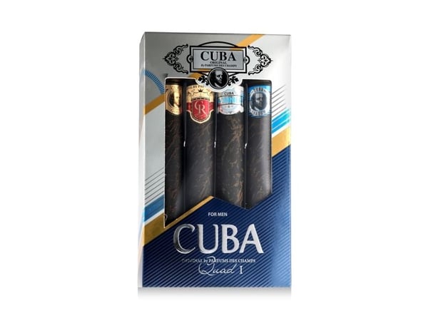 Cuba Cuba EDT Gold 35 ml + EDT Royal 35 ml + EDT Winner 35 ml + EDT Shadow 35 ml (herre)