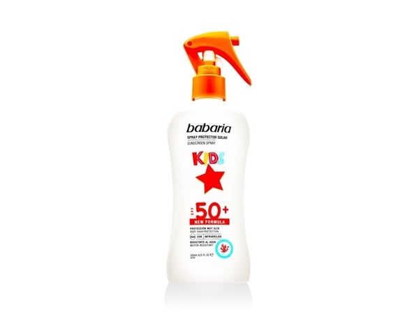 Babaria Sunscreen Spray With Aloe Vera For Children Spf50  200ml