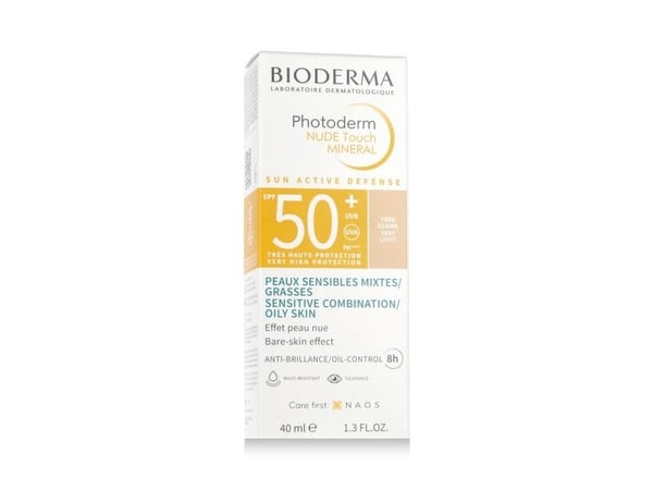 Bioderma Photoderm Nude Touch Mineral SPF50+ - - 40 ml