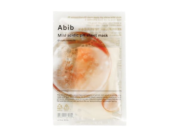 Abib Mild Acidic Ph Sheet Mask Glutathiosome Fit 30 ml
