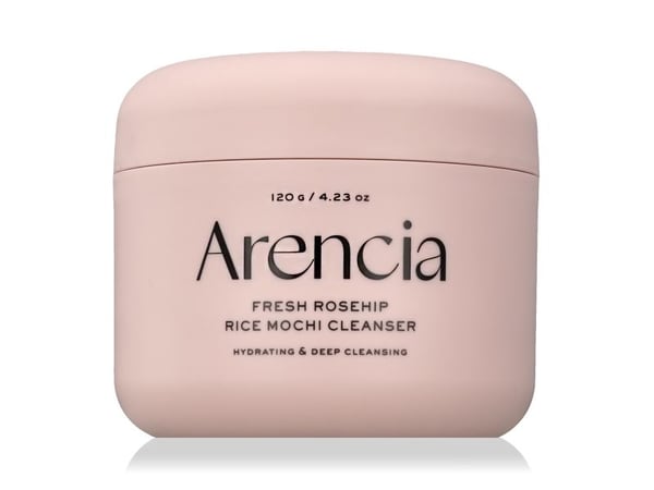 Arencia Fresh Rosehip Rice Mochi rensende ansiktsvask 120 g