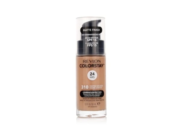 REVLON ColorStay med pumpe makeup for kombinasjons-/oljete hud 310 Warm Golden 30 ml