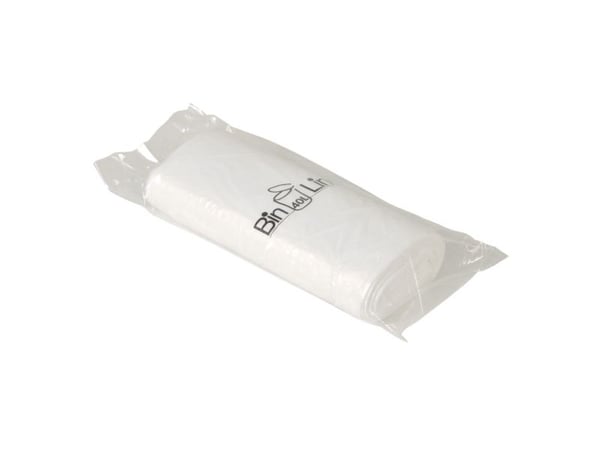 Spandepose med stjernebund, ABENA Bin-Line, 40 l, klar, LLDPE/virgin - (12 stk.)