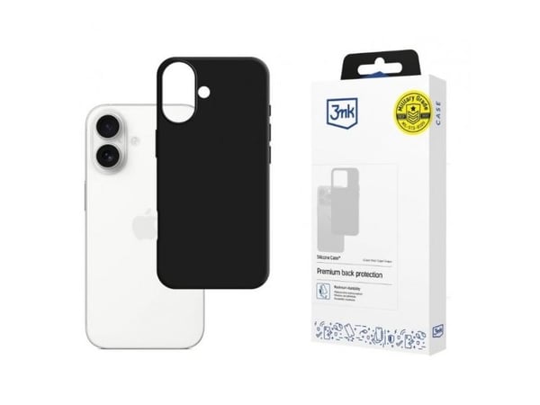 3MK Matt Case, Etui, Apple, iPhone 17, 16 cm (6.3"), Svart
