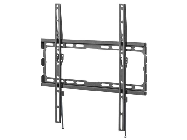 DELTACO - Monteringssett (veggmontering) - for flatpanel - fast, 45 kg - svart - skjermstørrelse: 32"-70"