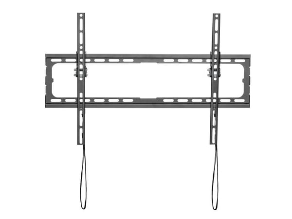DELTACO - Monteringssett (veggmontering) - for flatpanel - tilt, opptil 45 kg - svart - skjermstørrelse: 37"-80"