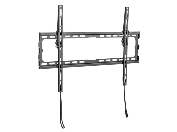 DELTACO - Monteringssett (veggmontering) - for flatpanel - tilt, opptil 45 kg - svart - skjermstørrelse: 37"-80"