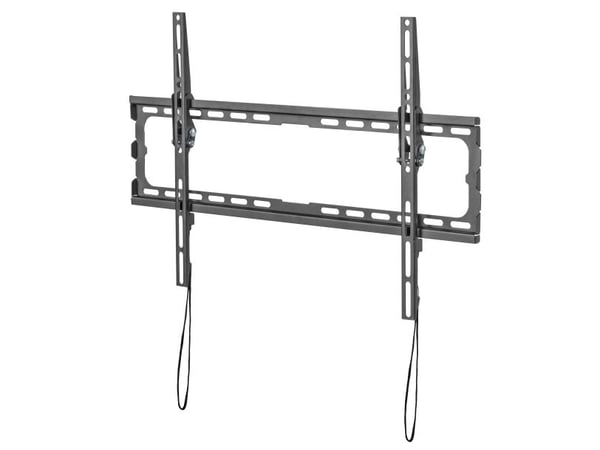 DELTACO - Monteringssett (veggmontering) - for flatpanel - tilt, opptil 45 kg - svart - skjermstørrelse: 37"-80"