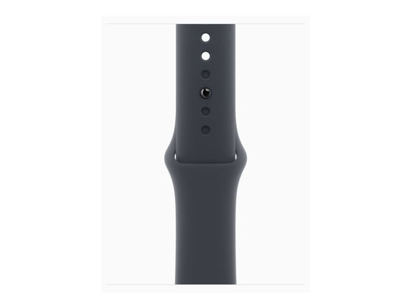 Apple Watch SE 3 (GPS) - 40 mm - midnattsaluminium - smart klocka med sportband - fluoroelastomer - midnatt - bandstorlek: S/M - 64 GB - Wi-Fi 4, B...