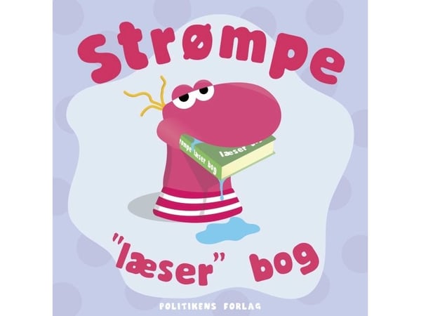 Strumpan läser boken | Lille Bille | Språk: Danska