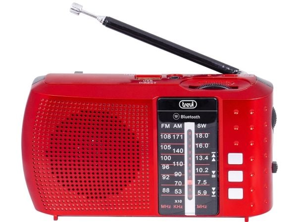 Trevi RA 7F20 BT, Bærbar, Analog og digital, AM, FM, SW, MP3, Analog, 3,5 mm