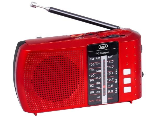 Trevi RA 7F20 BT, Bærbar, Analog og digital, AM, FM, SW, MP3, Analog, 3,5 mm