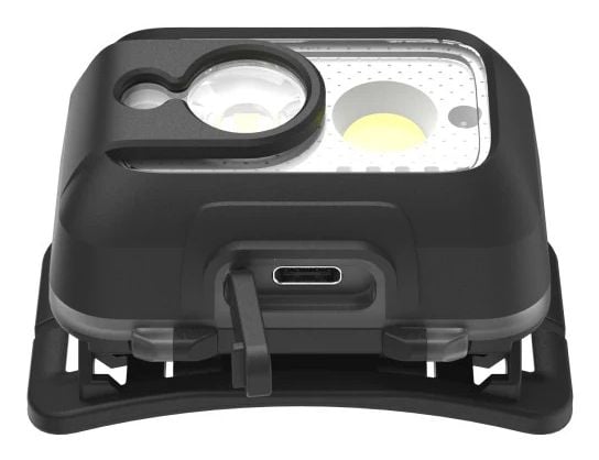 Hama HL500-C, Hodebåndslommelykt, Svart, Grå, Plast, Bevegelse sensor, IP44, LED