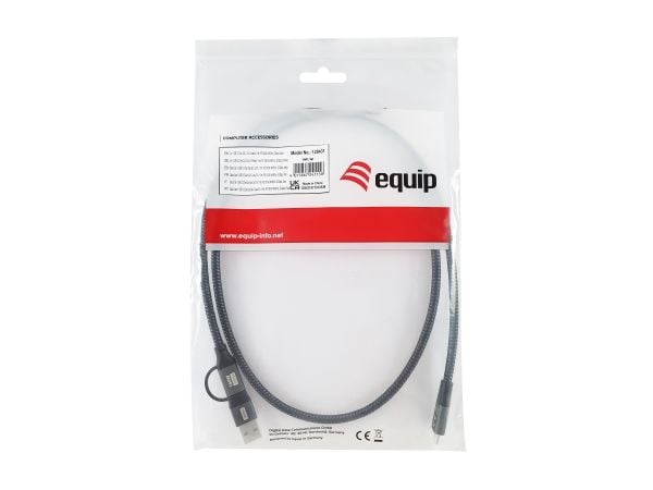 Varustus 128431, 1 m, USB A/USB C, USB C, USB 3.2 Gen 2x2, 20 Gbit/sek., Lajittelu