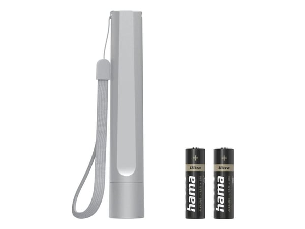 Hama FL120, Lommelykt, Sølv, Aluminium, LED, 1 lamper, 3 W
