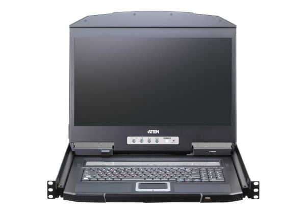 Aten KVM-konsoll CL3116NX 18,5" TFT VGA PS/2-USB 16 porter FR-oppsett