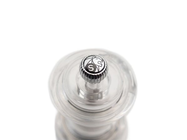 Peugeot Bistro, Salt- og pepperkvernsett, Gjennomsiktig, Akryl, Rustfritt stål, 100 mm, Frankrike
