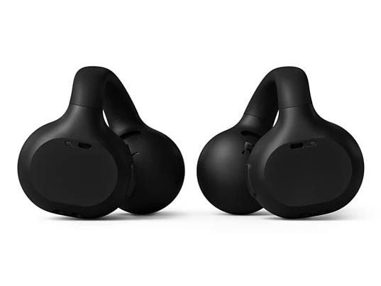 Philips TAQ2000BK - 2000 Series - True wireless-hodetelefoner med mikrofon - åpent øre - clip-on - Bluetooth - svart
