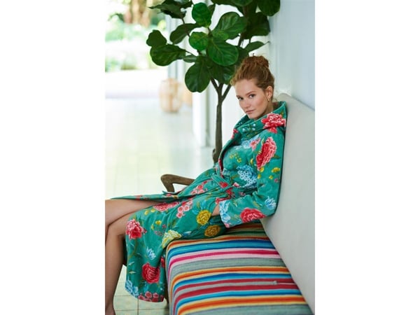 PIP Studio Good Evening Bathrobe Green M