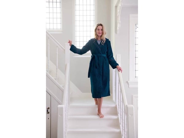 PIP Studio Soft Zellige Bathrobe Dark Blue M