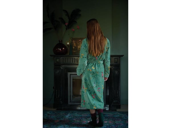 PIP Studio Pip Studio Bathrobe Les Fleurs Green M