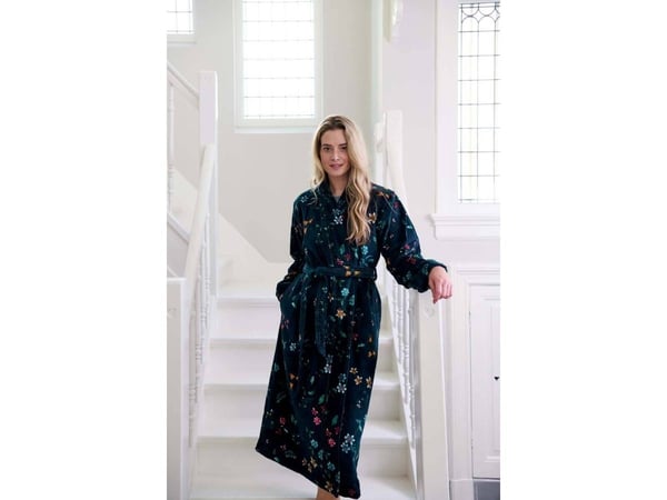 PIP Studio Pip Studio Bathrobe Les Fleurs Dark Blue XS