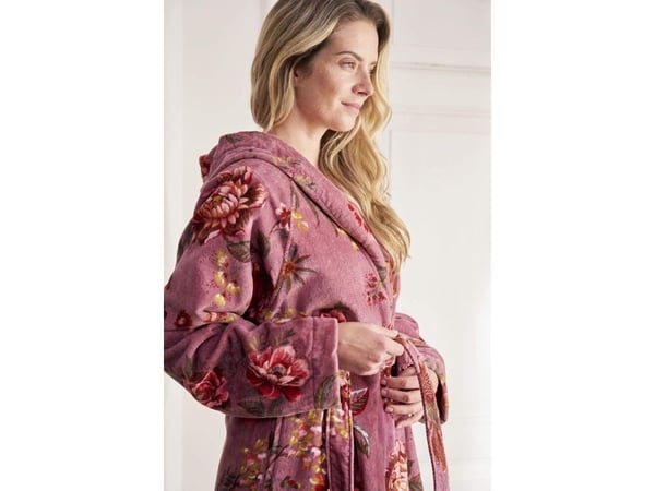 PIP Studio Secret Garden Bathrobe Mauve L