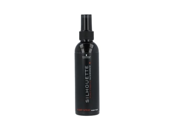Schwarzkopf Silhouette Super Hold, Hiuslakka, Naisten, Kaikille hiuksille, 200 ml, Fiksaatio, LG Shine, 47 mm