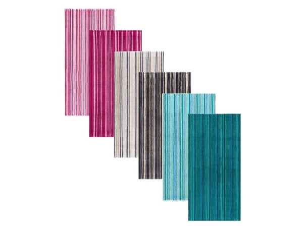 Kylpypyyhe Combi- STRIPES ANTHRAC. 70x140 - 2 kpl