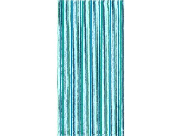Kylpypyyhe Combi- STRIPES POOL GREEN 70x140 - 2 kpl