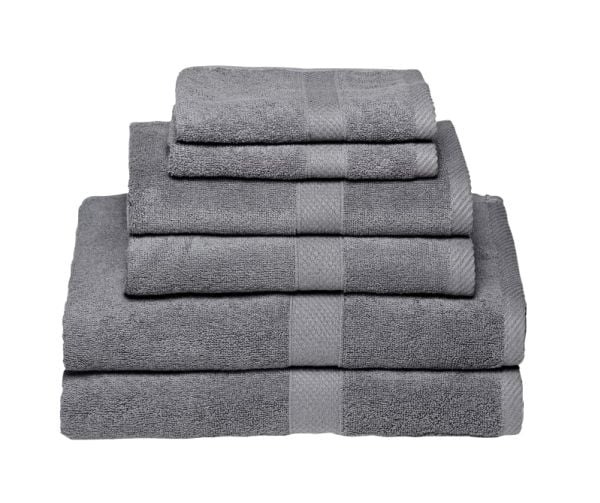 Pyyhkeet DIAMOND ANTHRACITE 50x100 - 4 kpl
