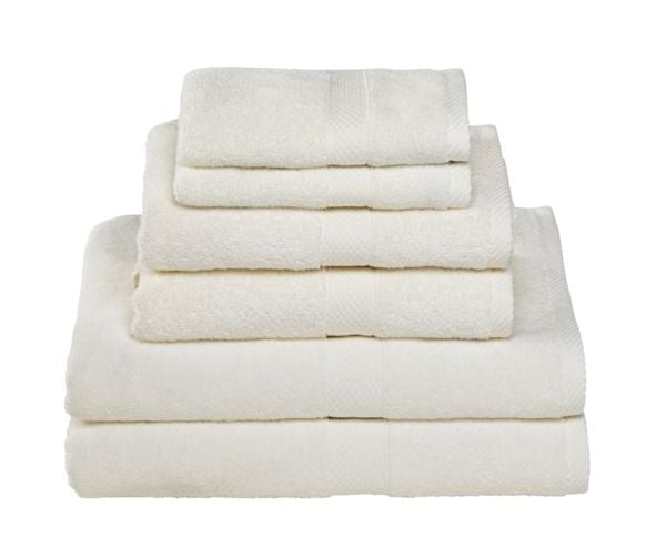 Gjestehåndklær DIAMOND IVORY 30x50 - 6 stk